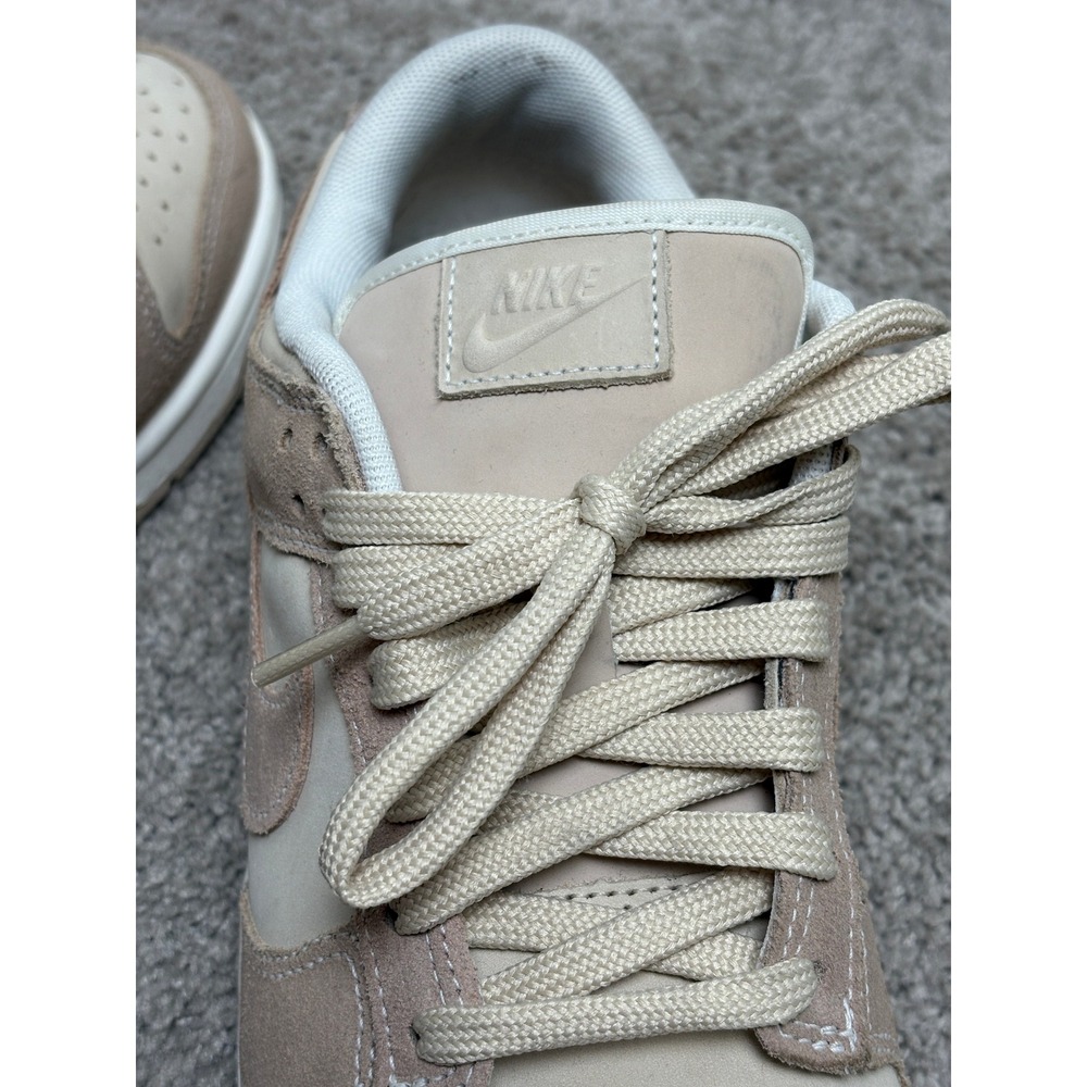 Nike Dunk Low Sanddrift Hemp Womens Sneakers FD0873-126 Tan Suede Low Top 9 - Picture 8 of 11